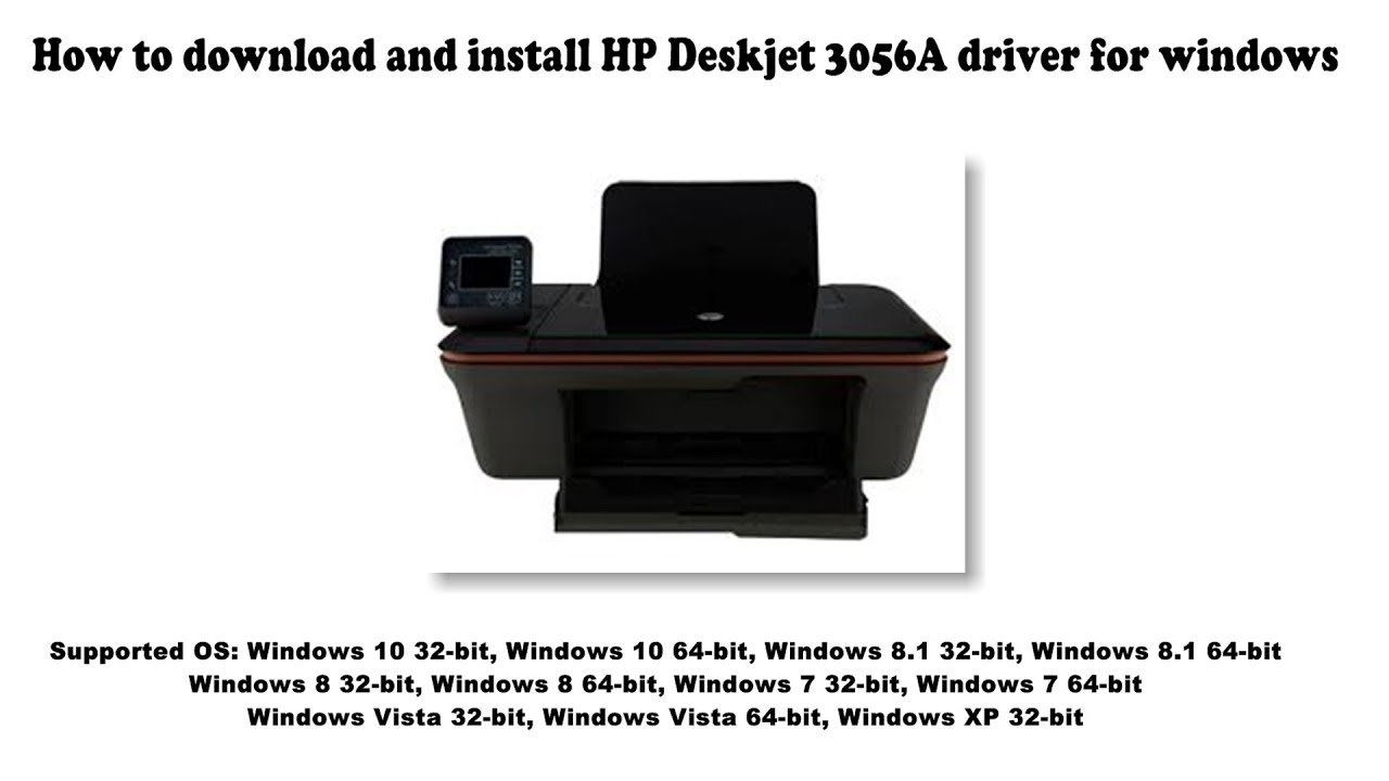 hp deskjet 3051a driver download for mac